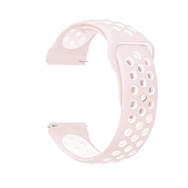 20 mm Pink Dotted Smartwatch belt