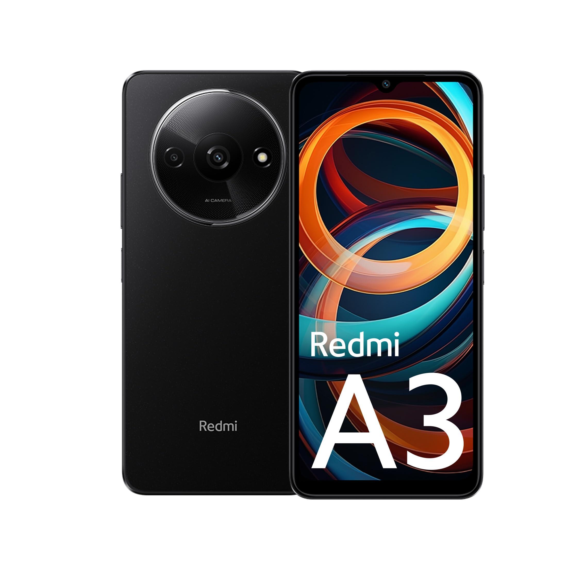 Redmi A3 4GB RAM 64GB ROM Smart Phone (Free TWS M10 Earbuds)