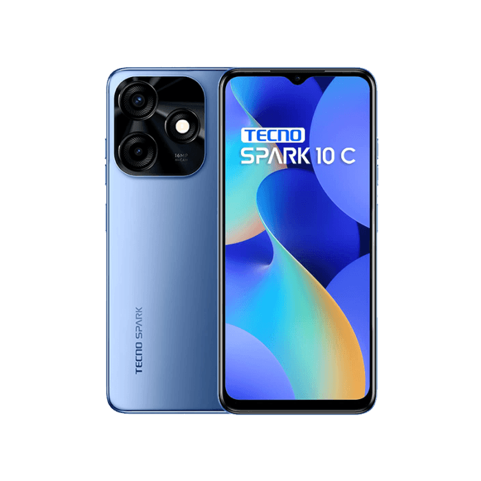 Tecno Spark 10C 4GB 128GB Smart Phone_Blue