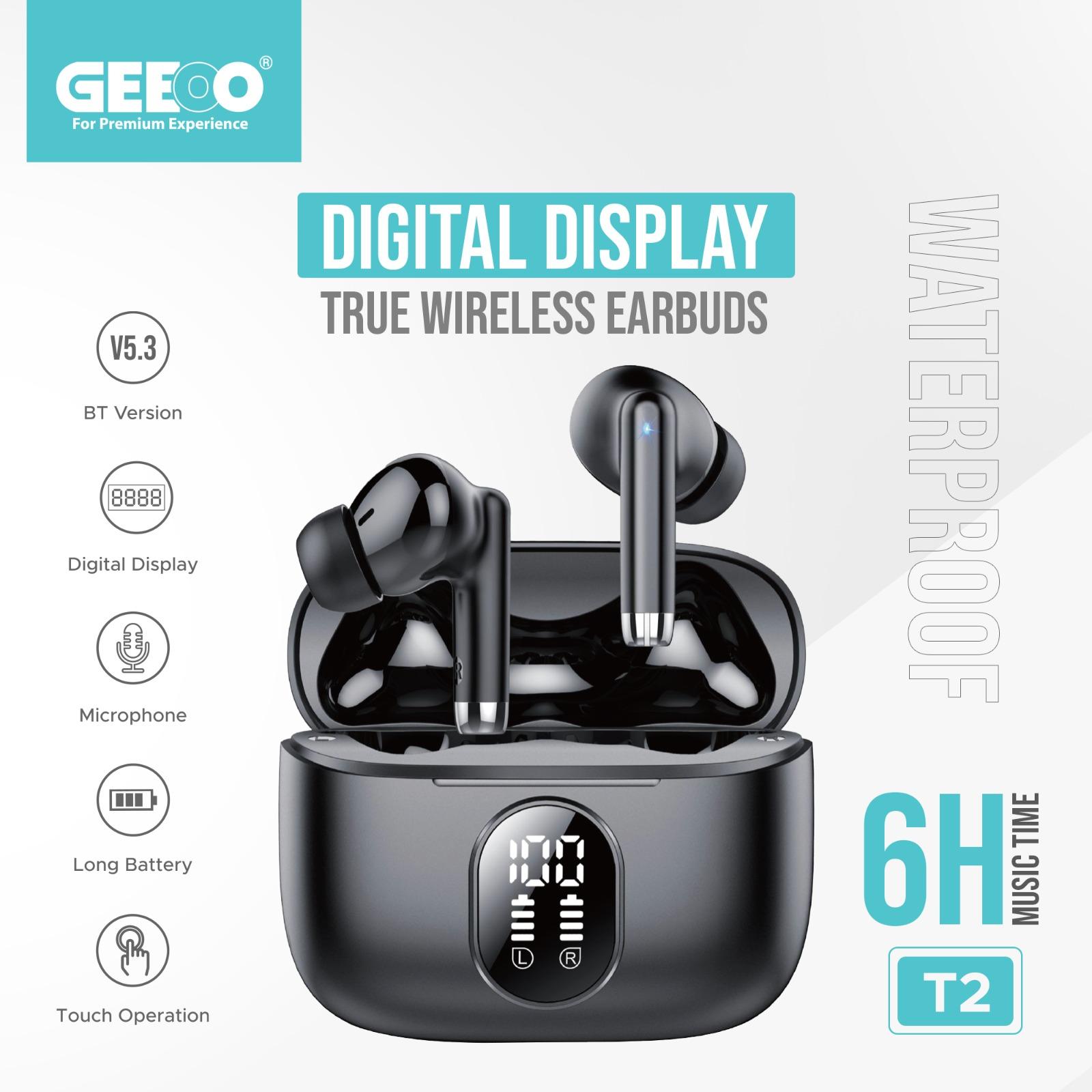 Geeoo T2 Wireless Earphones