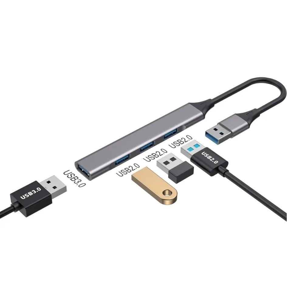 HAVIT H40 4 PORT 3 USB2.0 & 1 USB3.0 HUB