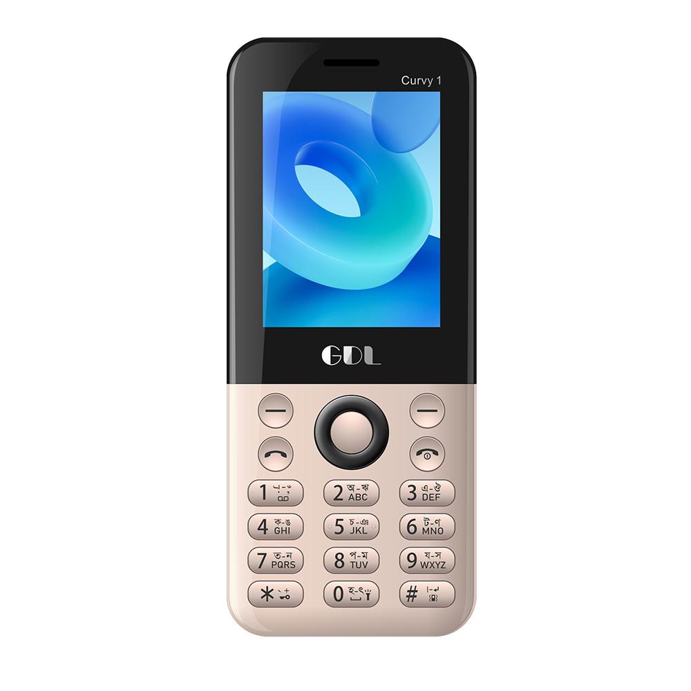 GDL Curvy 1 Dual Sim Phone-White