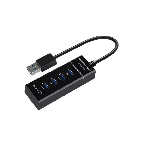 HAVIT H46 4-PORT 5GBPS SUPER SPEED USB 3.0 HUB