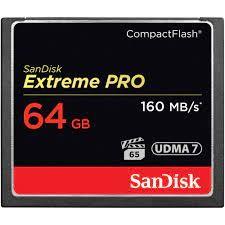 SanDisk Compact Flash Card 64 GB EXTREME PR