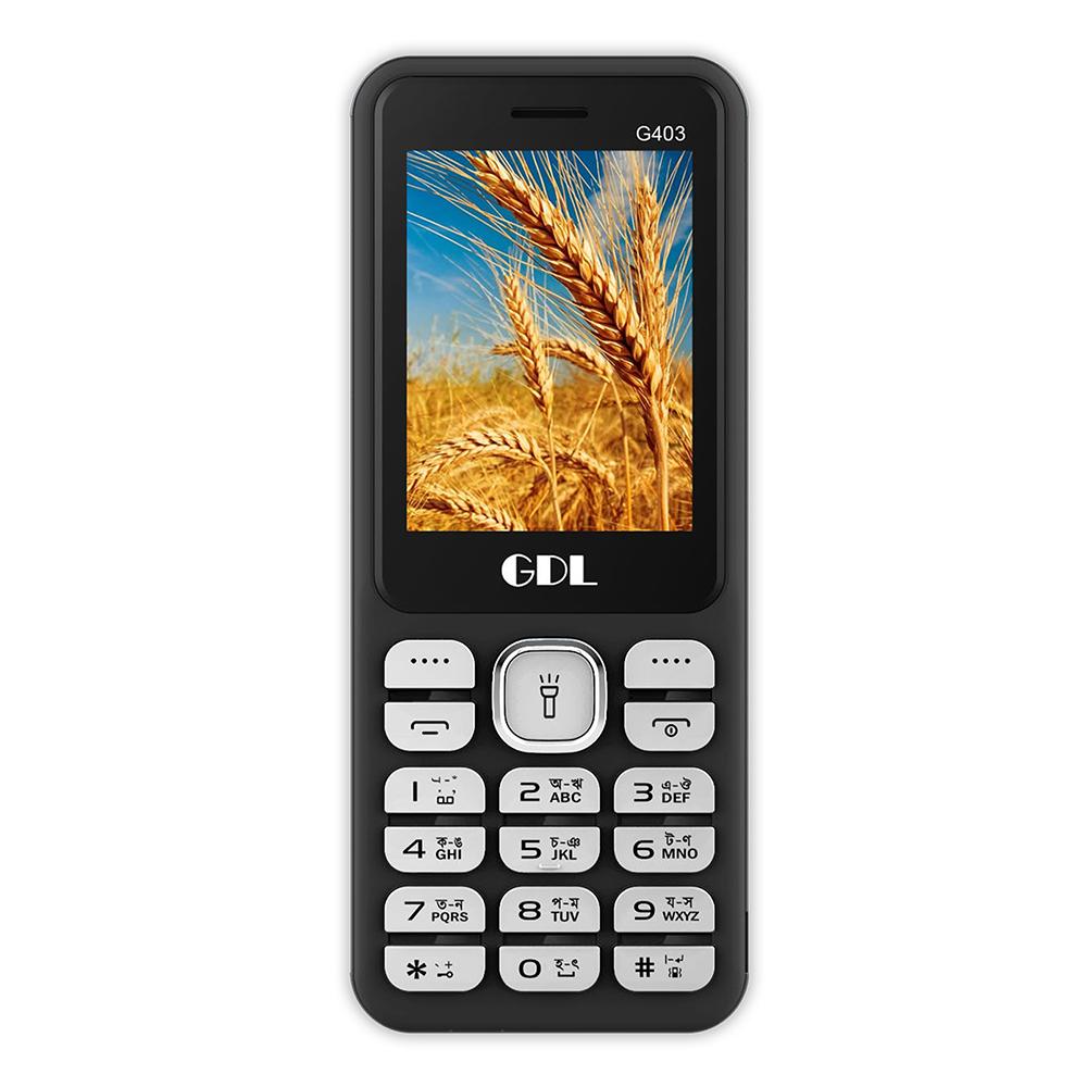 GDL G403 Dual Sim Phone-Light Green